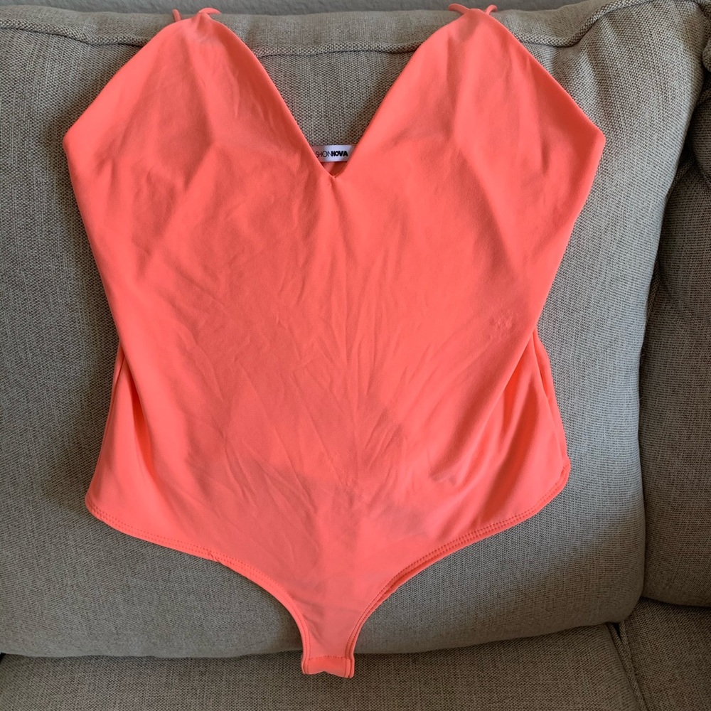 Orange Body Suit